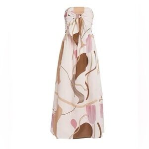 NWT BIRD & KNOLL ULLA DRESS 100% COTTON XS FULLY LINED